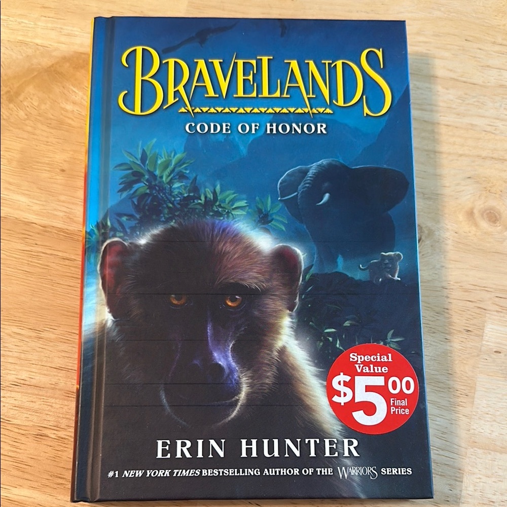 5/$10 Bravelands Code‎ of Honor Hardcover Book